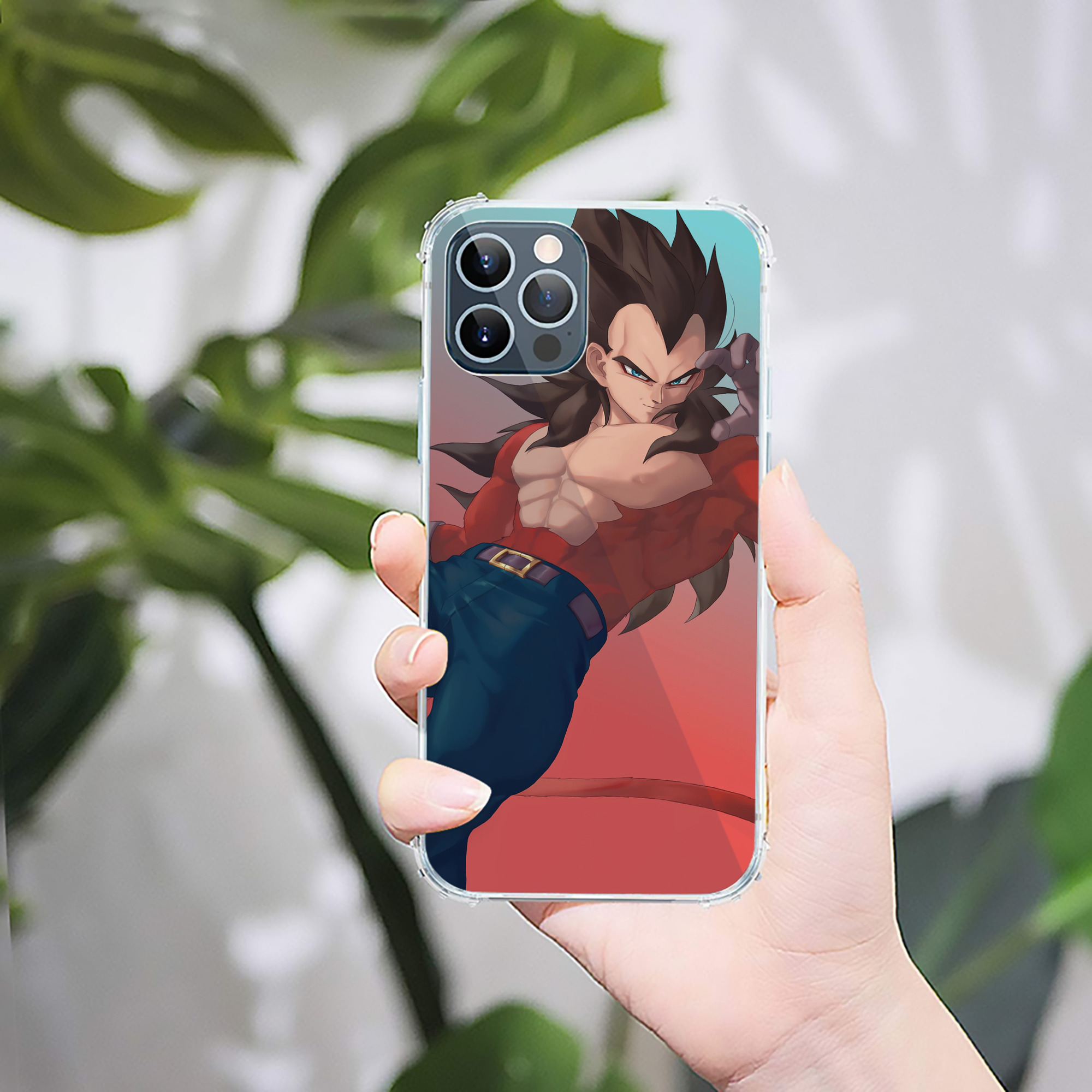 （画像用） ドラゴンボール DRAGON BALL 【iPhone 12シリーズ対応】透明スマホケース（クリアソフトケース）